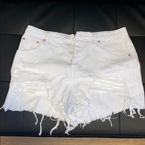 Fashion nova ripped shorts